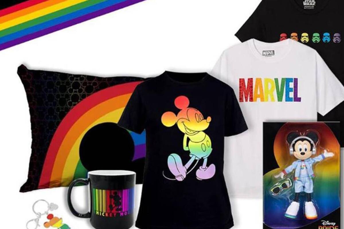 Disney lanza su Colección Pride en el mes del orgullo