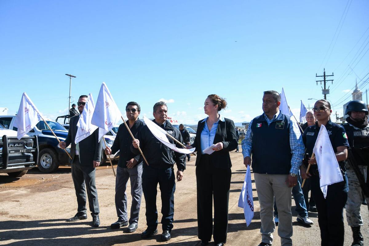 En el arranque del Operativo Semana Santa 2024 estuvieron presentes autoridades.