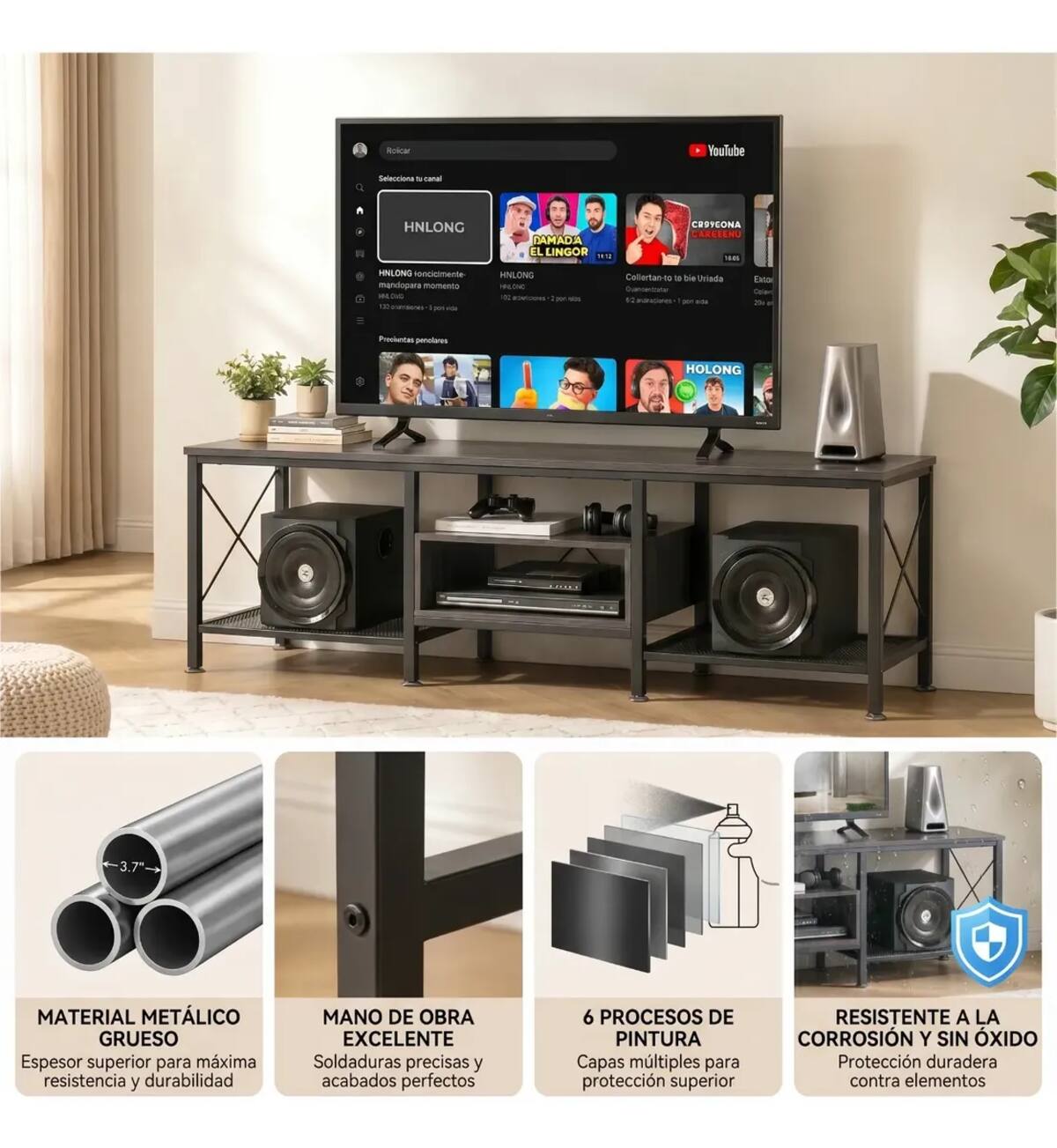 Mueble para televisión de estilo minimalista |Mercado Libre