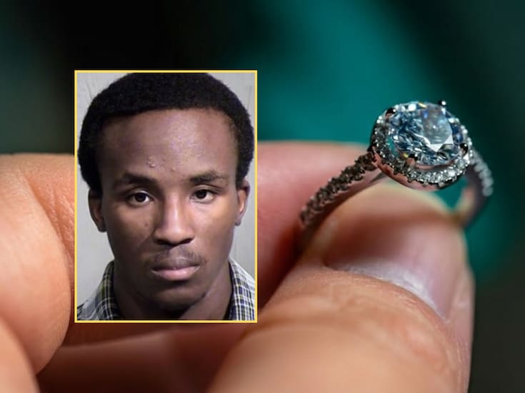 Un empleado robó un paquete con un diamante valuado en casi 3 millones de pesos, lo intercambió por una bolsa de marihuana de 300 pesos sin conocer su valor real y terminó detenido, despedido y con cargos por robo grave tras la recuperación de la joya