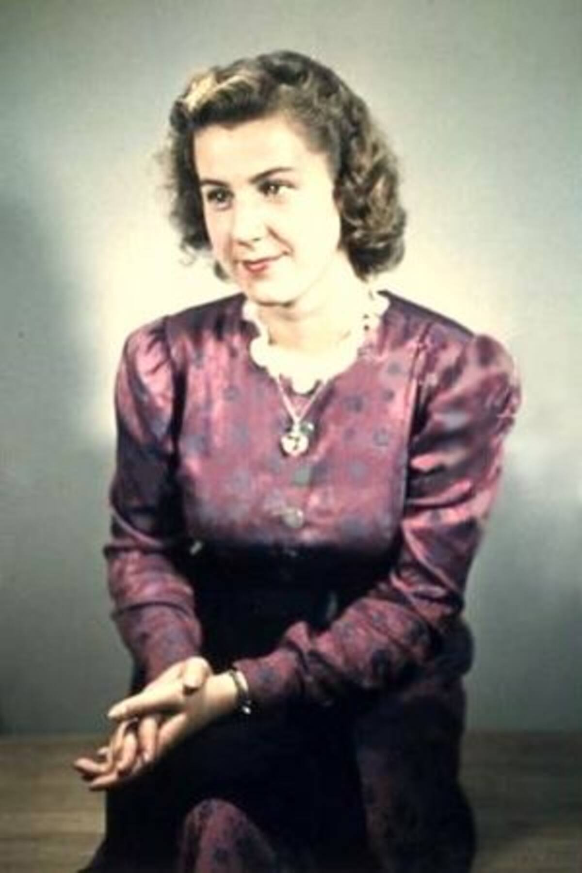 Traudl Junge, la secretaría de Adolf Hitler.