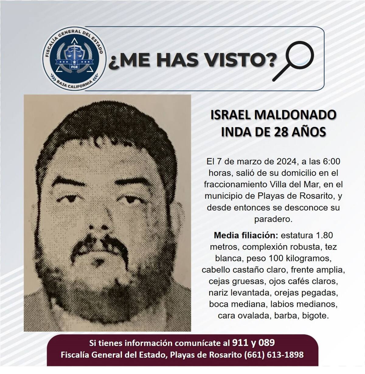 Pesquisa de Israel Maldonado Inda.