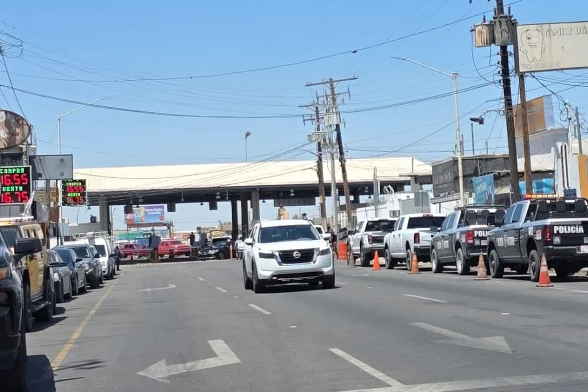 Reportes de detonaciones desatan fuerte operativo en la garita de SLRC