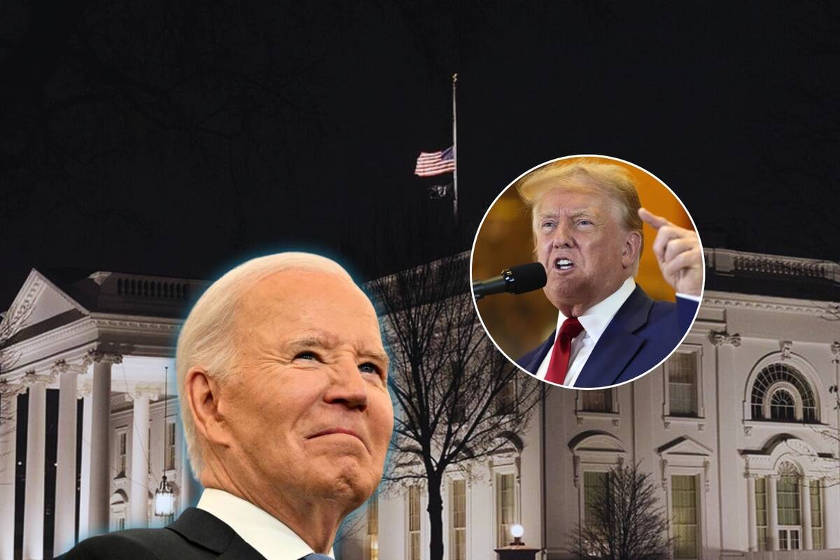 Banderas de EU estarán izadas a media asta en la toma de posesión de Donald Trump: ¿Por qué Joe Biden dio esta orden?