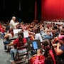 El compositor internacional Arturo Márquez dirige a jóvenes músicos de Baja California en Mexicali
