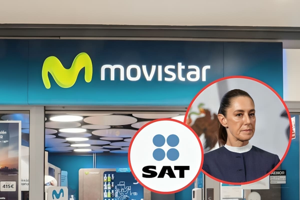 Mientras Movistar anuncia su salida definitiva del mercado mexicano, Claudia Sheinbaum pide reporte sobre el adeudo fiscal de la empresa con el SAT
