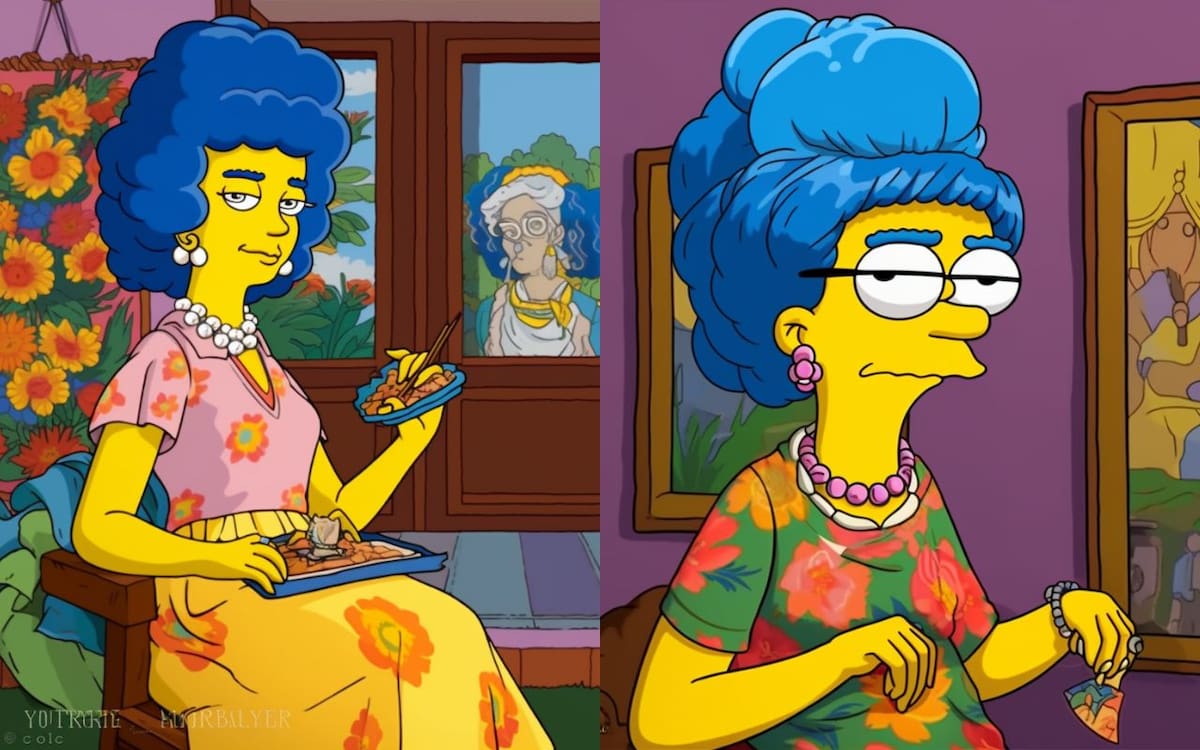 Descubre la sorprendente versión de Marge creada por inteligencia artificial con un toque mexicano (Especial).