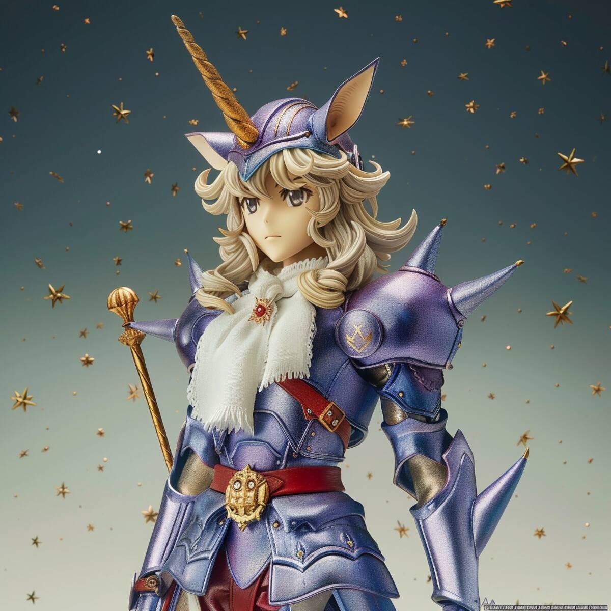 Jabu de Unicorn, según la visión de Midjourney: Una belleza encantadora con un cuerno majestuoso.