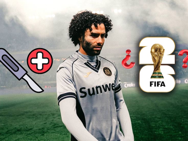 César ‘Chino’ Huerta es operado de la pelvis y será baja por 8 semanas ¿peligra su lugar rumbo al Mundial 2026?