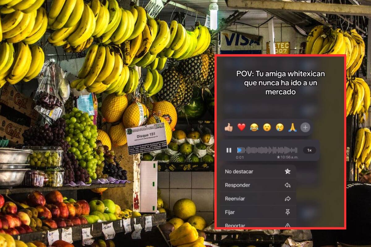 “¿Que no tienen un catálogo?”: Joven se hace viral al confesar que nunca ha visitado un mercado