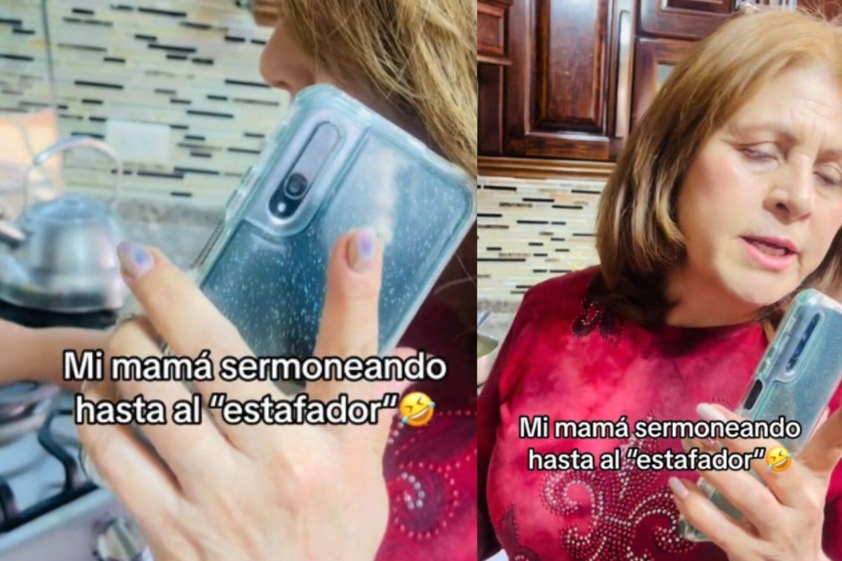 Estafador le llama por teléfono; pero esta mujer decidió sermonearlo