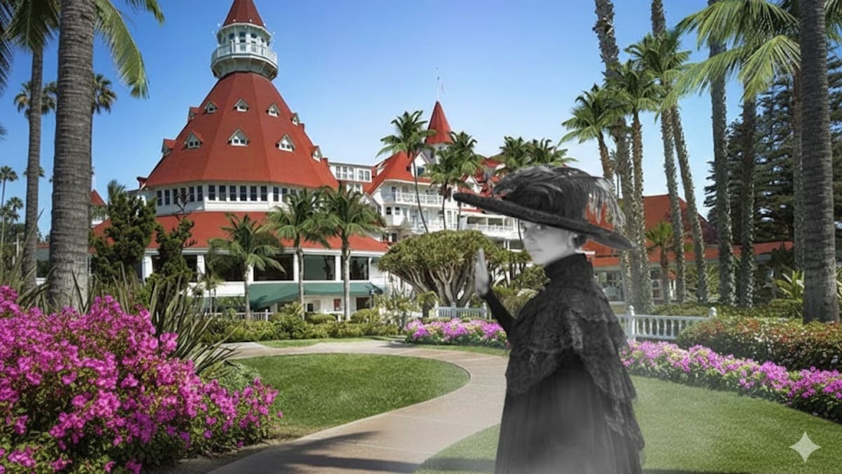 La leyenda de la huésped eterna en el Hotel del Coronado en San Diego, California