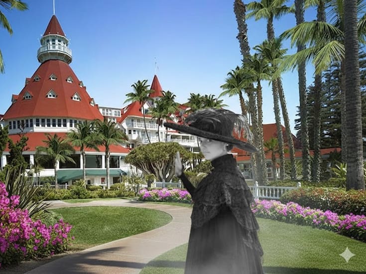 La leyenda de la huésped eterna en el Hotel del Coronado en San Diego, California