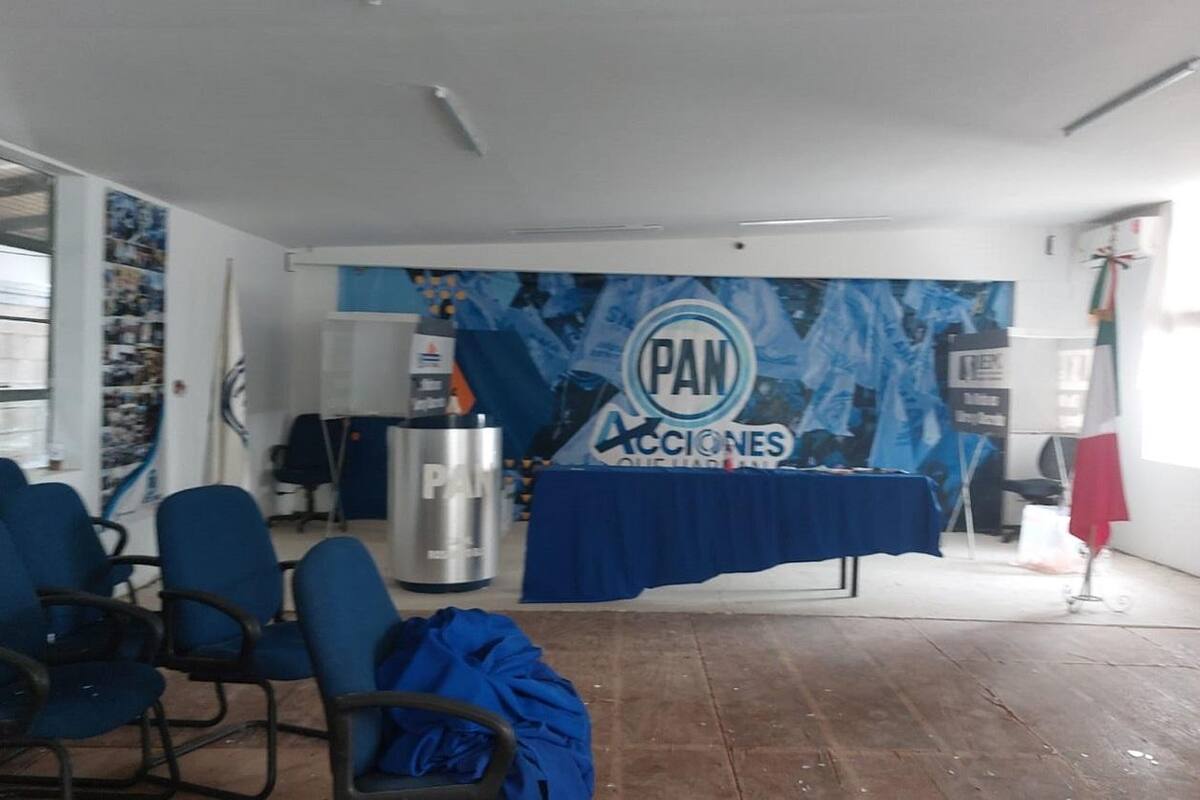 Roban instalaciones del PAN en Rosarito