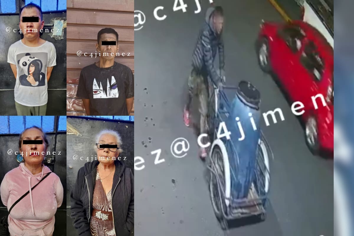 Metió el cuerpo de América en un tambo, mujer dueña del predio donde vivía en Iztapalapa y lo captan mientras se deshacía de él; caen cuatro por el delito
