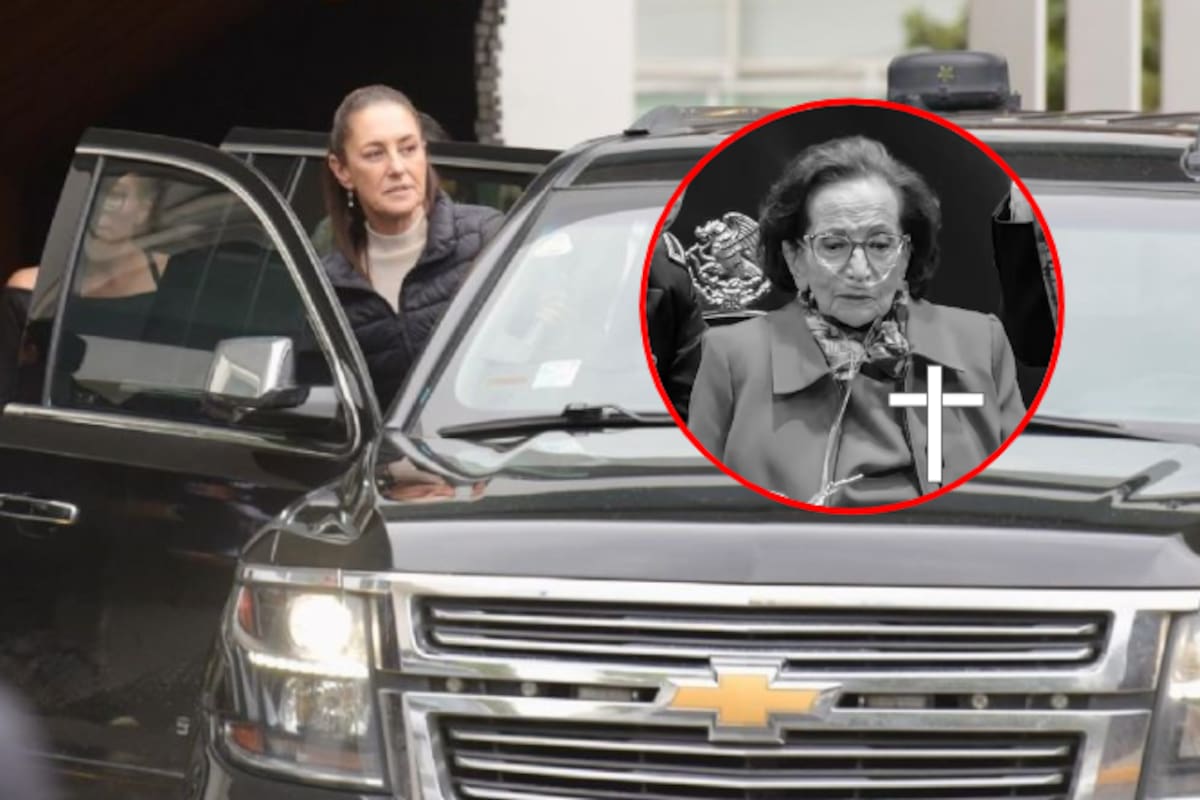 Claudia Sheinbaum asiste al funeral de Ifigenia Martínez: “Fue una mujer excepcional, pionera en muchas cosas”