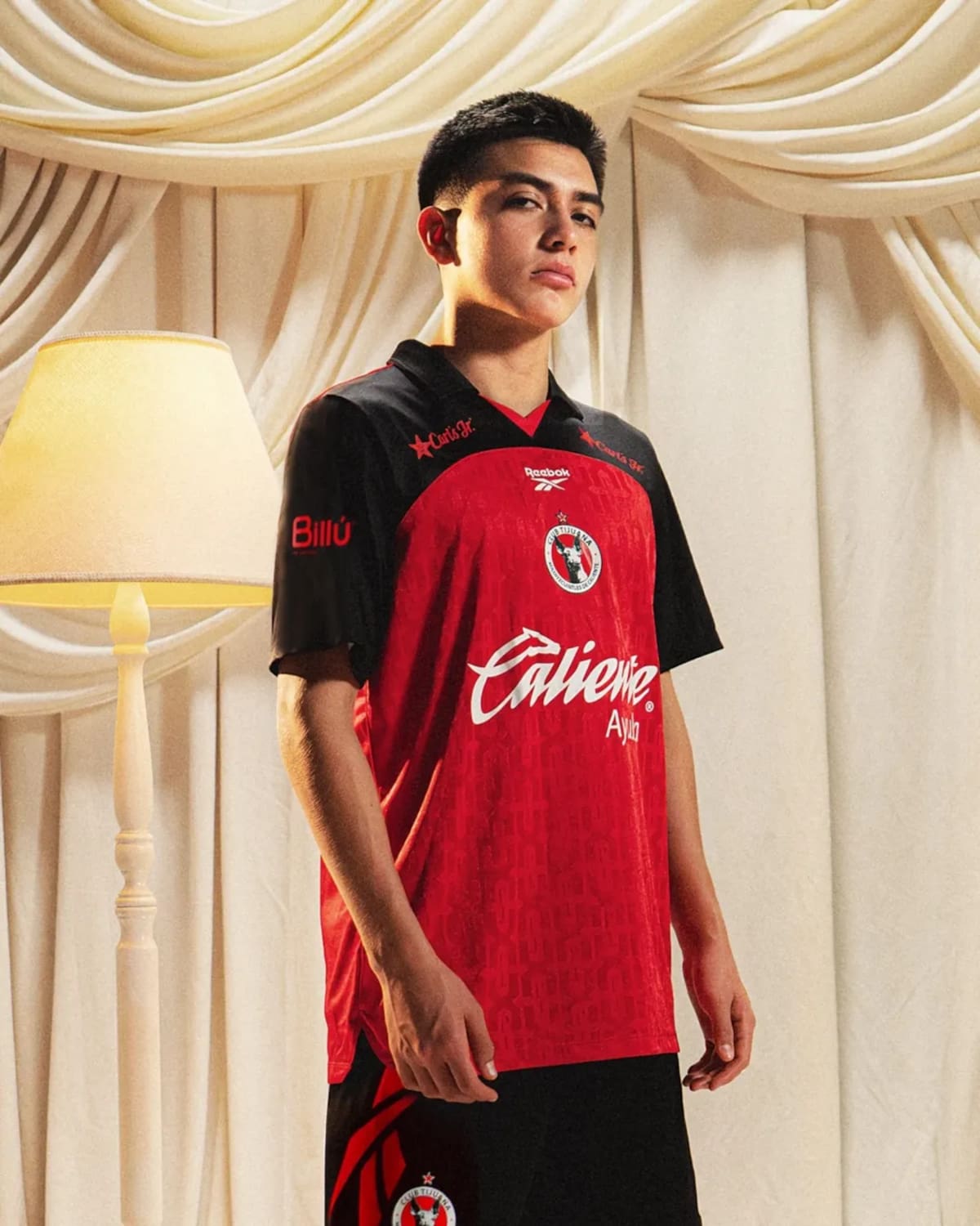 Uniforme principal del equipo varonil de Xolos de Tijuana. (Foto: @reebokmx)