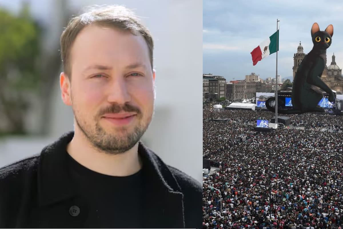 Director de “Flow” celebra su proyección en el Zócalo de la Ciudad de México