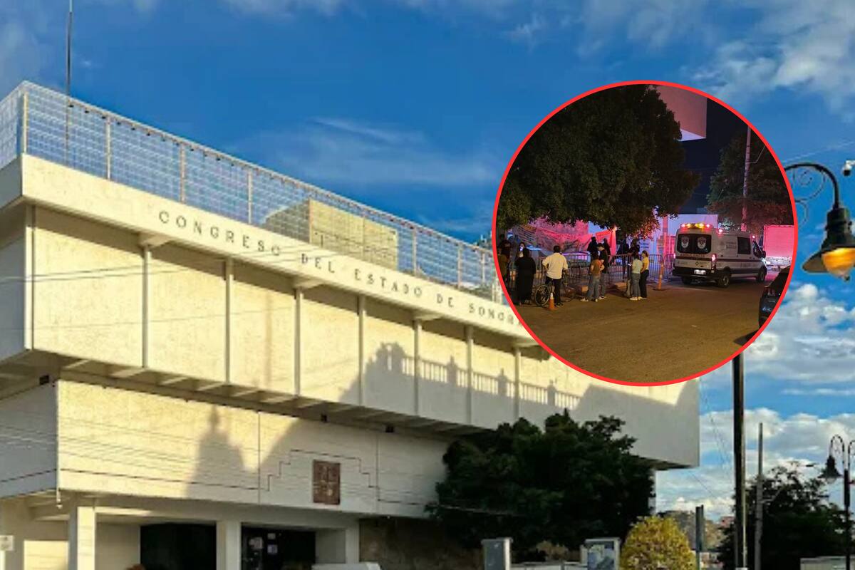 Reportan conato de incendio en el Congreso de Sonora; Protección Civil interviene