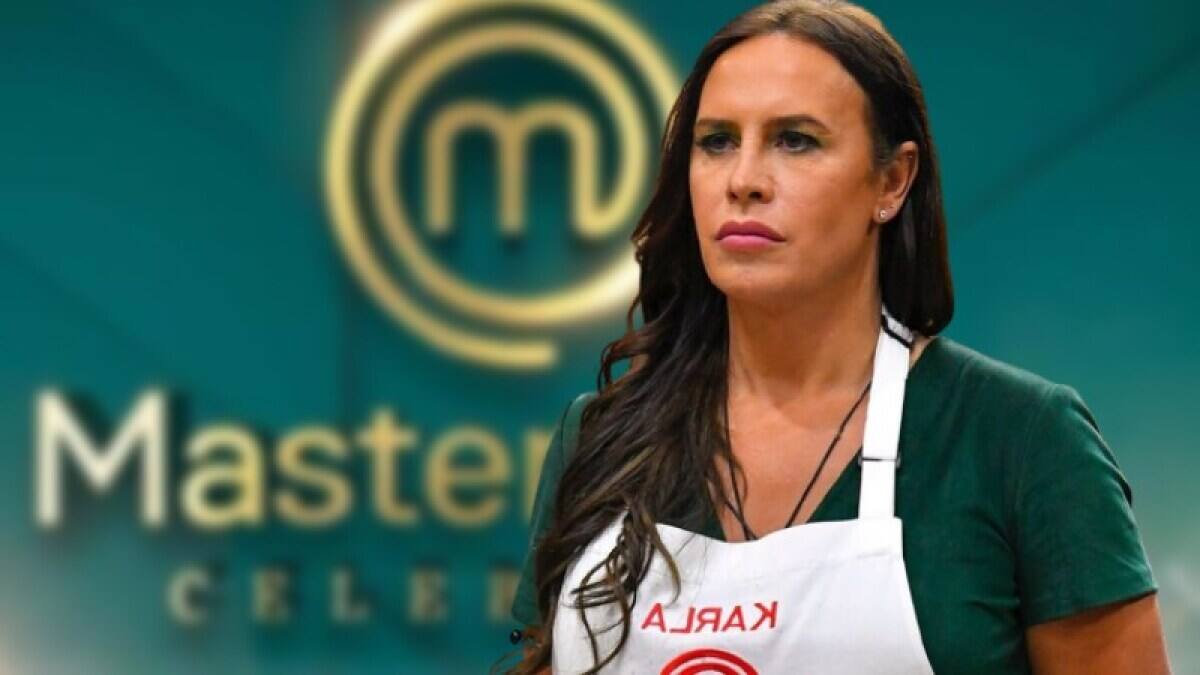 Karla Sofía Gascón en MasterChef Celebrity 2023