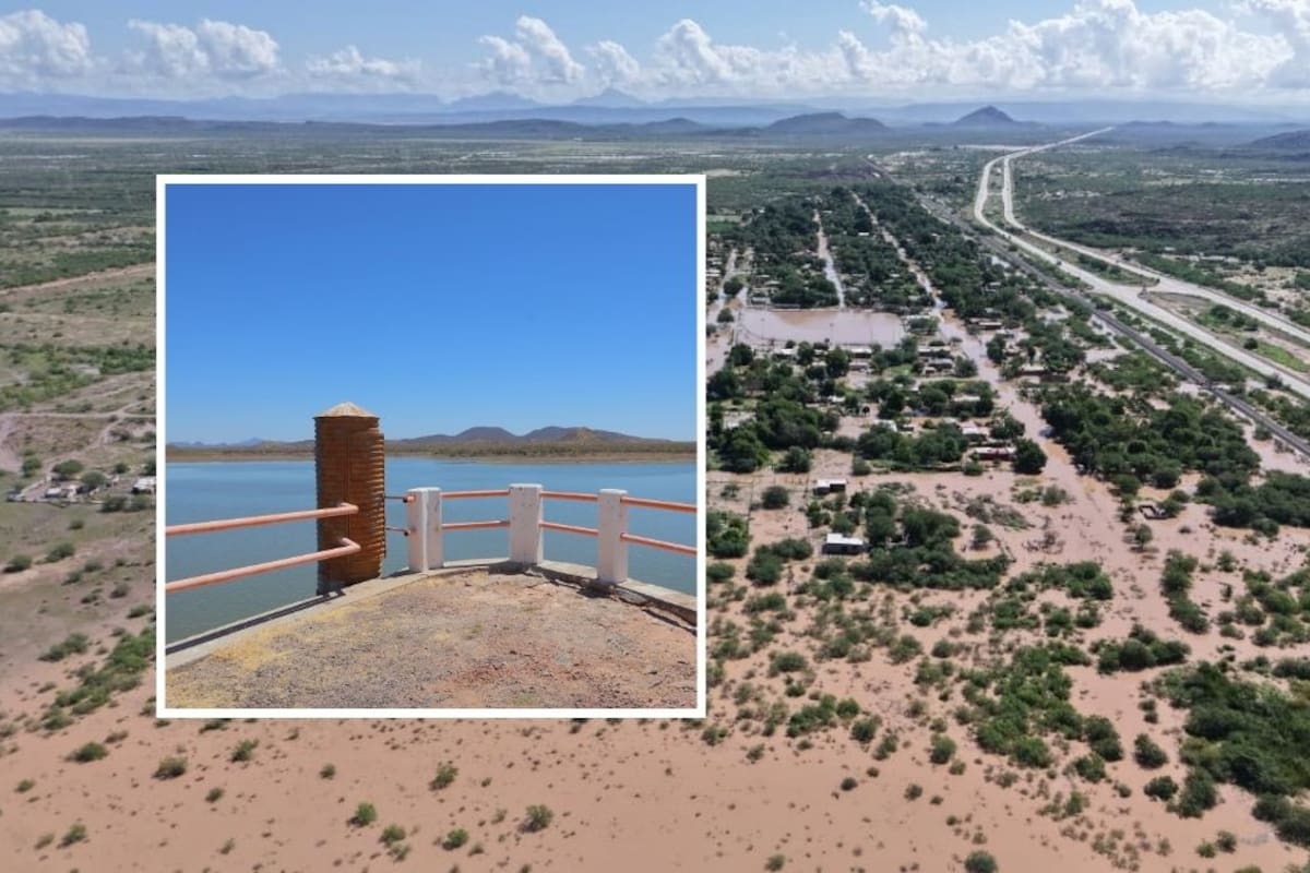 Después de meses con poca agua, la presa Punta de Agua en Guaymas alcanza su máxima capacidad tras las lluvias de Polo; ¿qué significa esto para las comunidades que dependen de su almacenamiento?