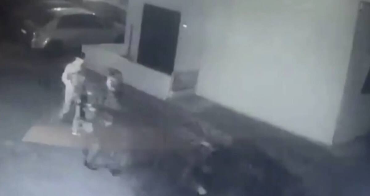 Cámara de seguridad muestra presuntamente a fuerzas especiales israelíes capturando a un operativo de Hezbolá en el Líbano. / BBC.