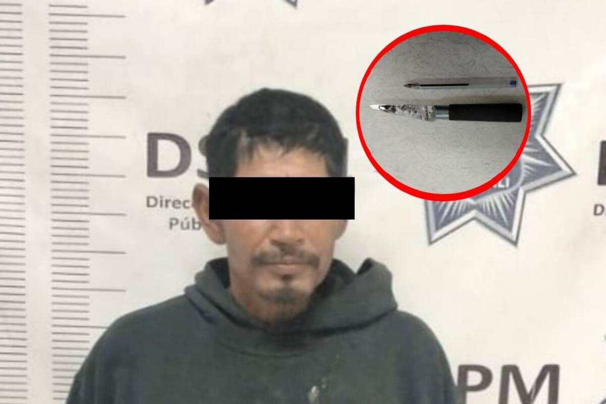 Detienen a hombre armado vinculado a robos