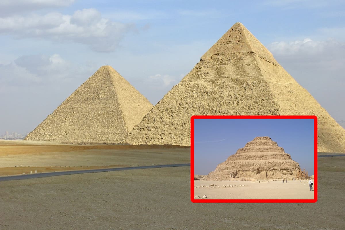 Las burbujas de plasma sobre las pirámides de Giza recién detectadas