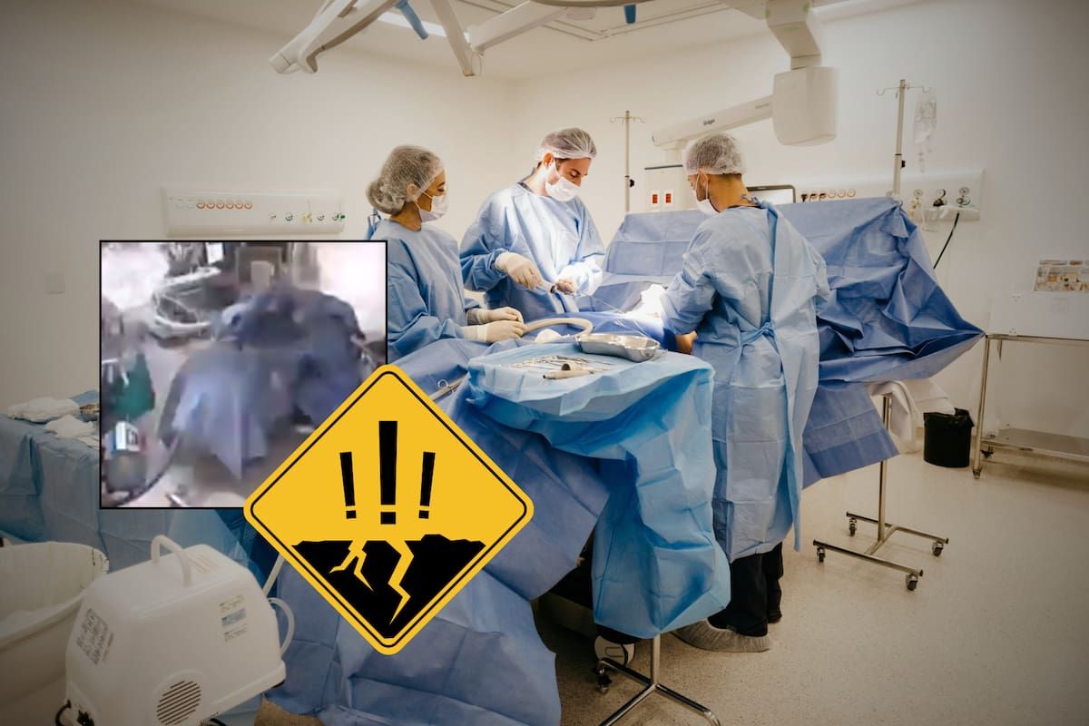 Video muestra cómo médicos protegieron a paciente durante terremoto de magnitud 7.1 en Japón