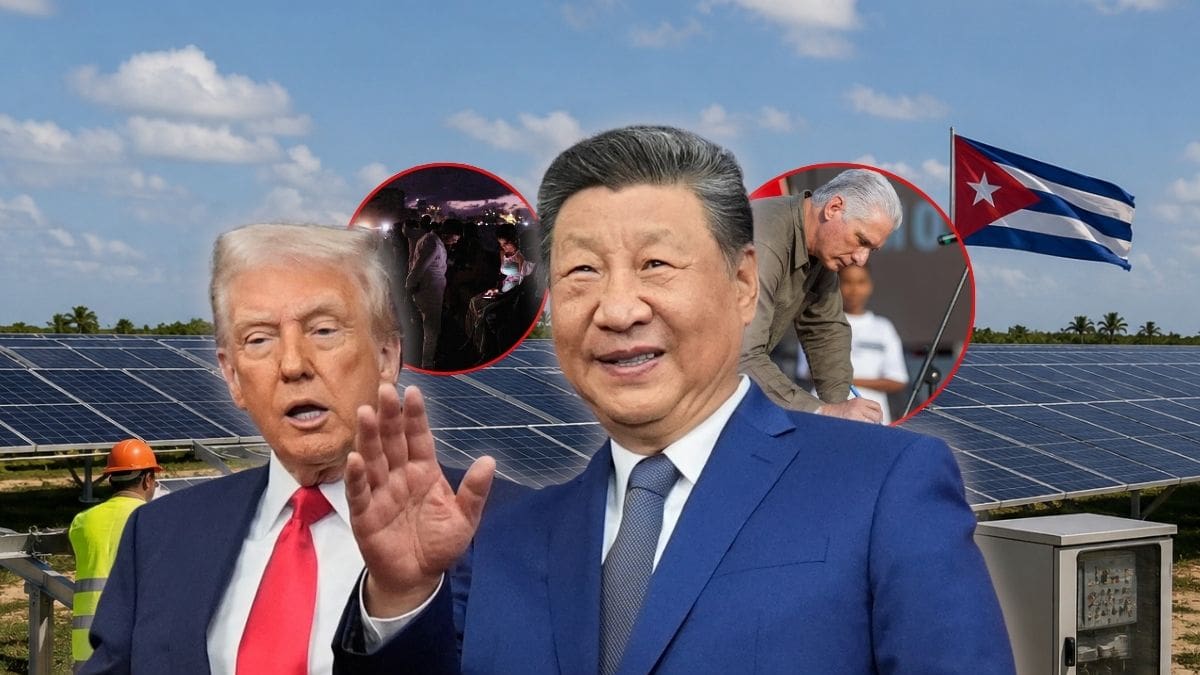 China está ayudando a Cuba a acelerar su transición hacia energías renovables para reducir su dependencia del petróleo mientras la isla enfrenta la peor crisis energética de las últimas décadas entre apagones nacionales y escasez de petróleo