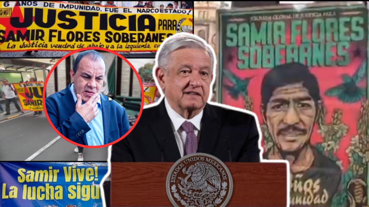 Activistas piden que AMLO y Cuauhtémoc Blanco declaren en el caso Samir Flores para esclarecer responsabilidades y posibles omisiones a siete años del asesinato