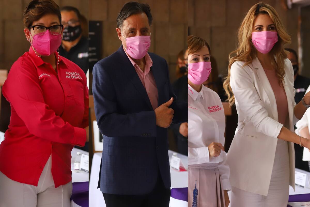 Presenta Fuerza por México ante IEE a aspirantes a alcaldías