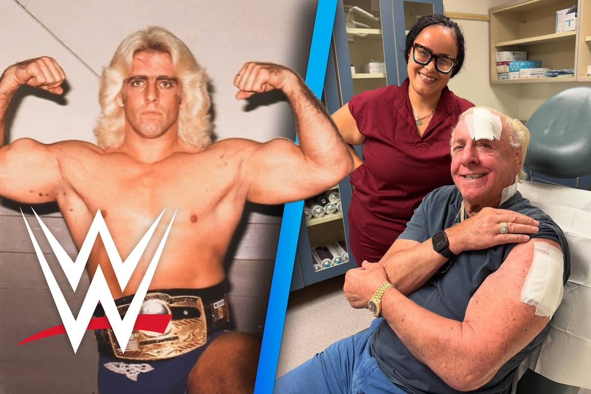 WWE: Ric Flair vence el cáncer de piel por segunda vez a los 76 años