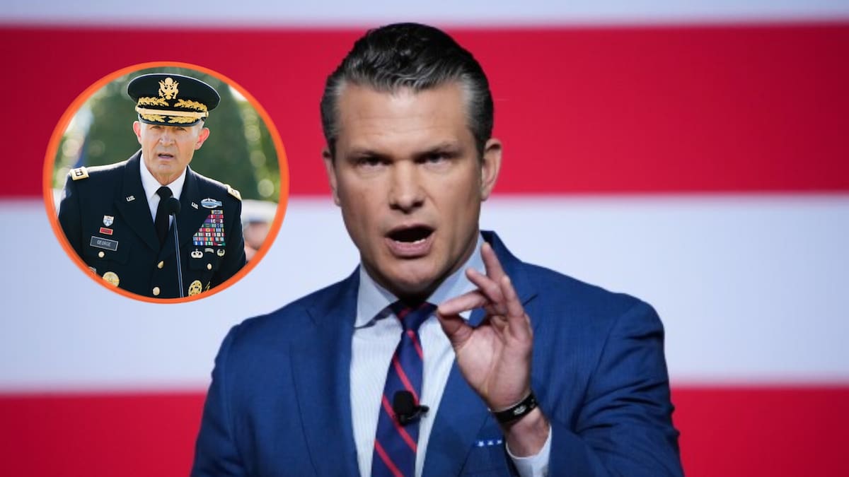 El jefe del Pentágono, Pete Hegseth, solicitó la renuncia de Randy George, quien aún tenía mandato vigente como jefe del Estado Mayor del Ejército hasta 2027. /AP