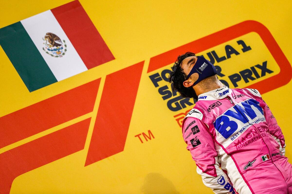 Niña alemana llora por victoria de "Checo" Pérez