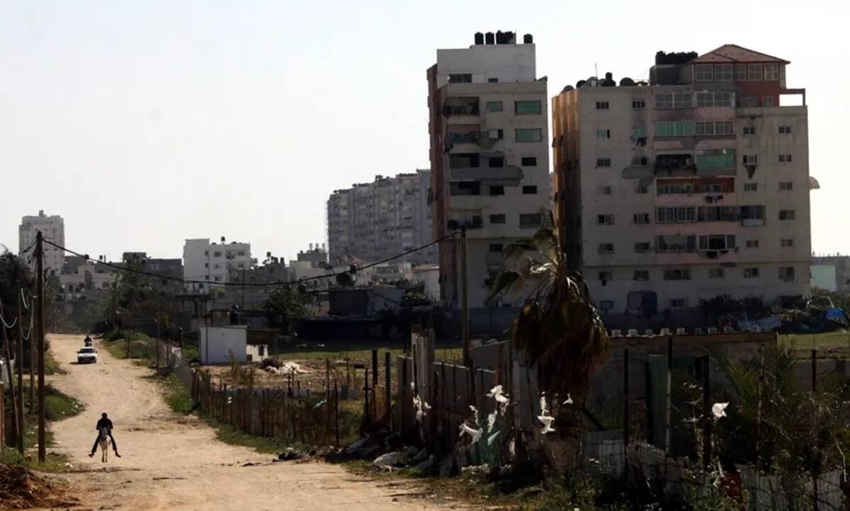 Vista general de la zona de Al Karama, en el oeste del norte de la ciudad de Gaza. / EPA-MOHAMMED SABER.