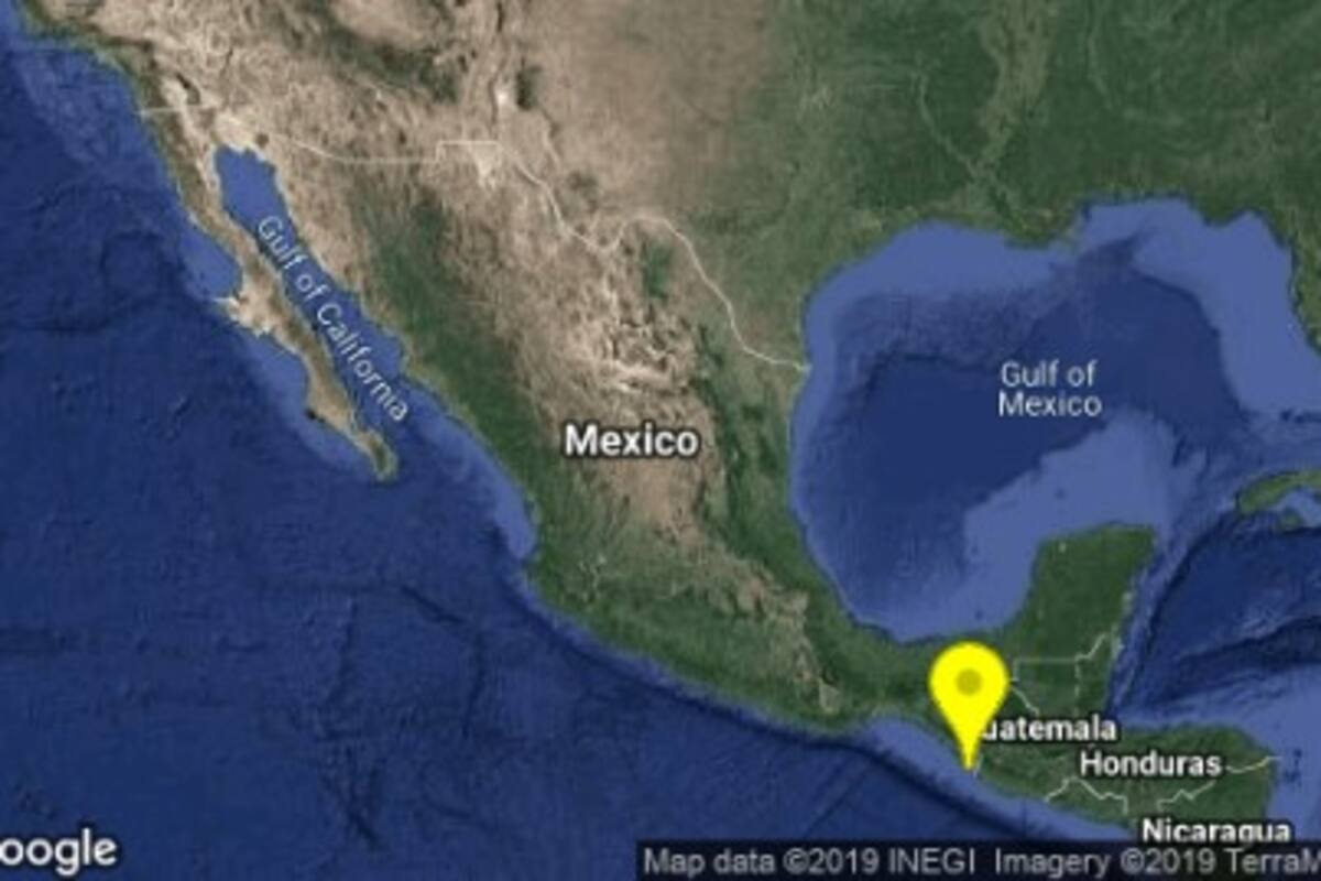 Chiapas registra sismo de 5.0 grados