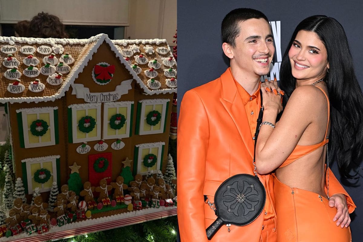 Timothée Chalamet ya es parte del clan Kardashian-Jenner: su inclusión en la tradicional casa de jengibre confirma el respaldo familiar