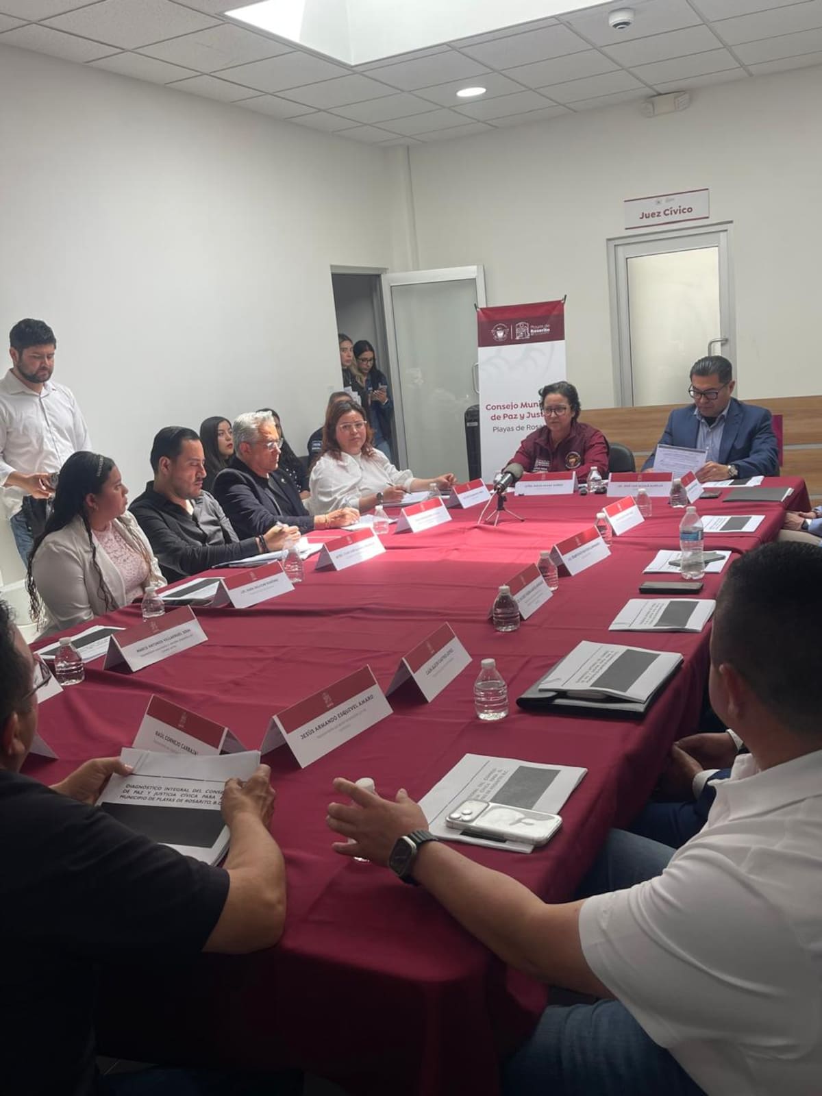 Durante su primera sesión se presentó un diagnóstico que identifica esa zona como foco de atención por su incidencia de reportes al 911. Foto: Carmen Gutierrez