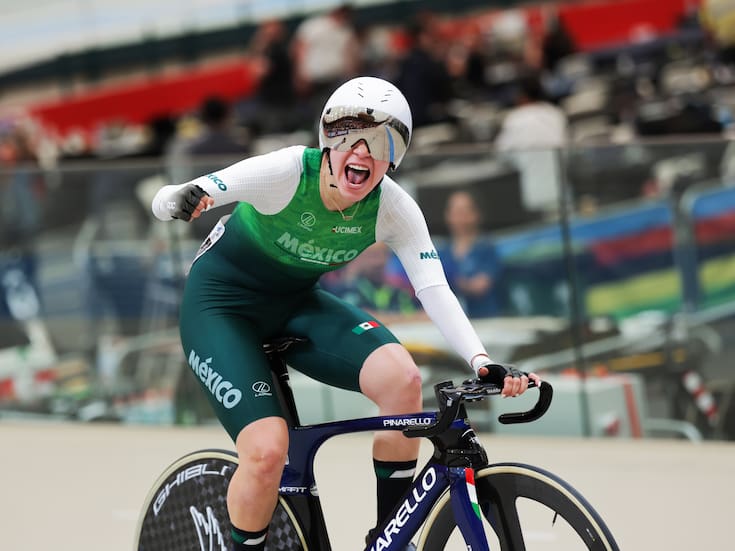 Yareli Acevedo, ciclista mexicana, se proclama campeona mundial en Chile