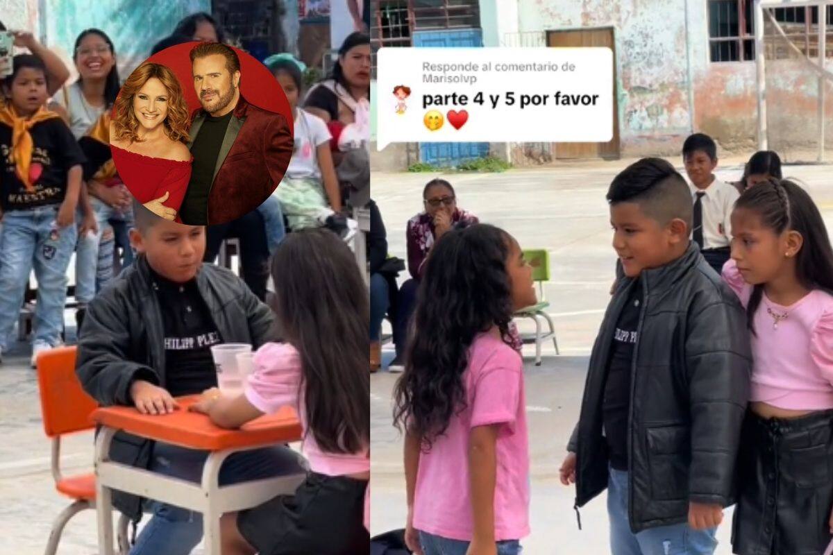 Niños se viralizan por su interpretación de “Pimpinela” en una obra escolar