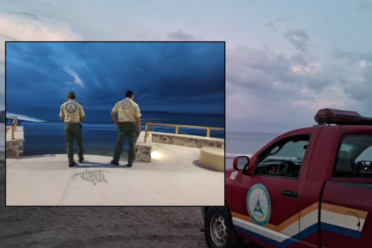 Así se vio la llegada del tsunami en las playas de Puerto Vallarta tras terremoto en Rusia