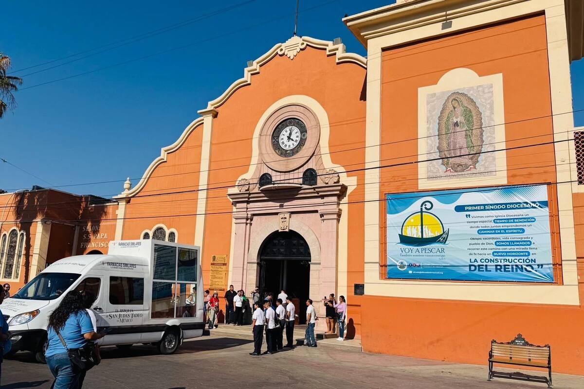 Visitan Mexicali las reliquias de San Judas Tadeo