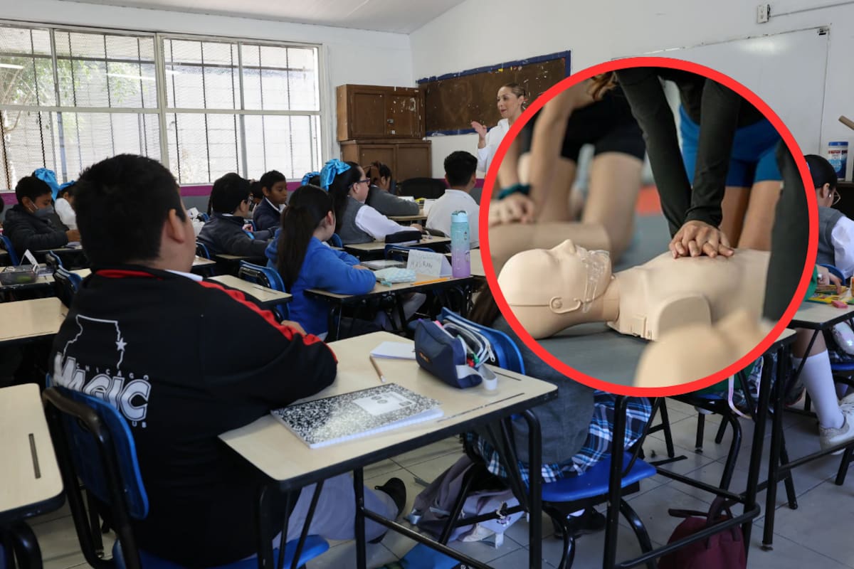 Proponen enseñar RCP y atención de emergencias cardiovasculares en escuelas para aumentar supervivencia ante paros cardiacos