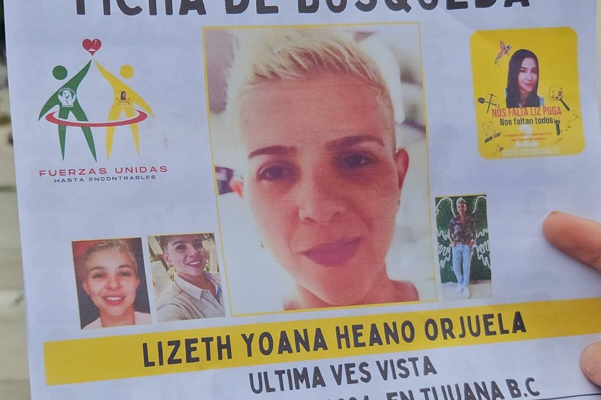 Buscan en Tijuana a colombiana; fue vista por última vez en la colonia Obrera