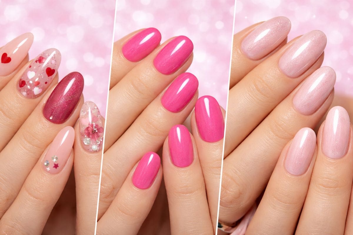 5 diseños de uñas en tendencia para febrero 2026 con un toque romántico: colores, acabados y estilos ideales para San Valentín y todo el mes