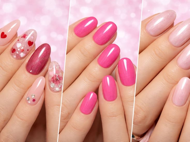 5 diseños de uñas en tendencia para febrero 2026 con un toque romántico: colores, acabados y estilos ideales para San Valentín y todo el mes