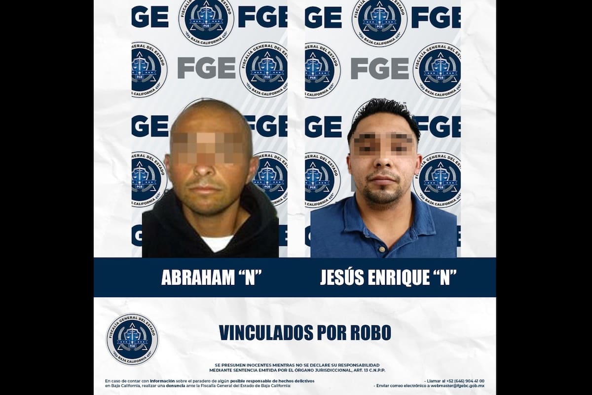 Prisión preventiva para dos acusados de robo