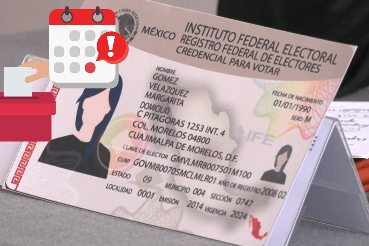 Este viernes, último día para la reposición de credenciales de elector