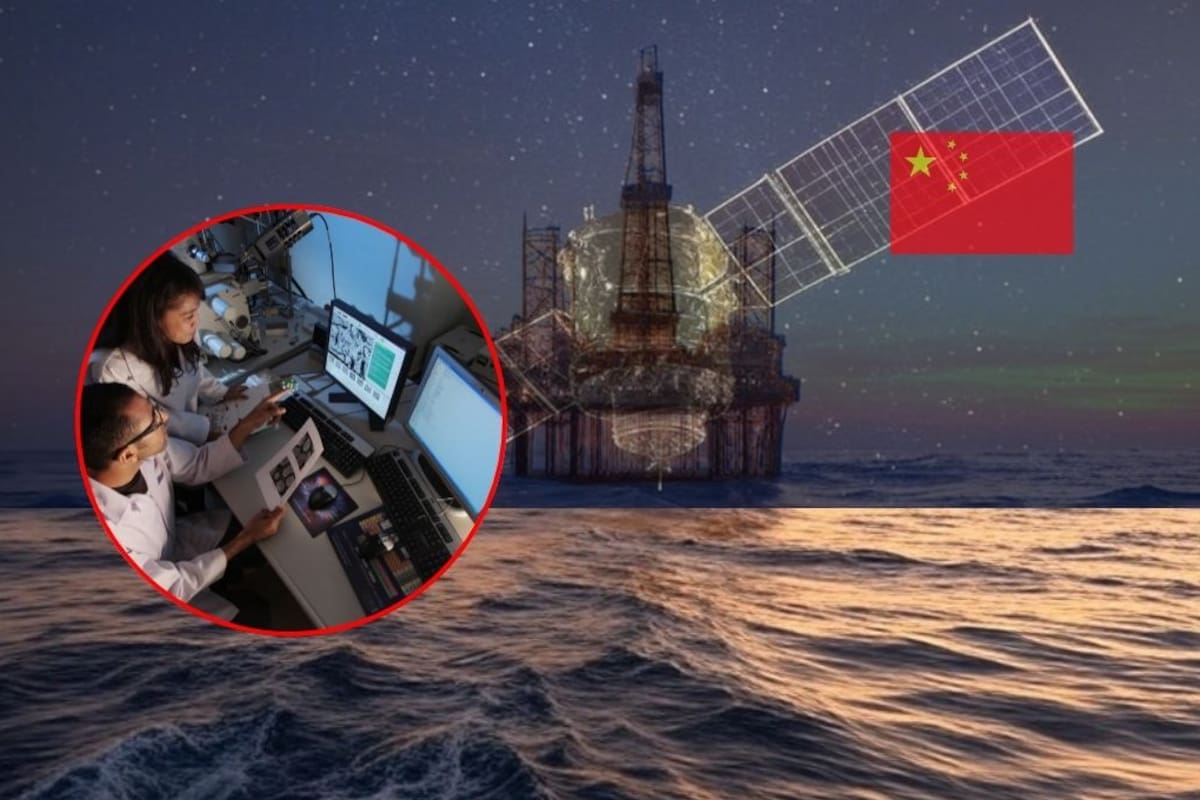 China usa el satélite SDGSAT-1 para monitorear plataformas de petróleo y gas en el mar
